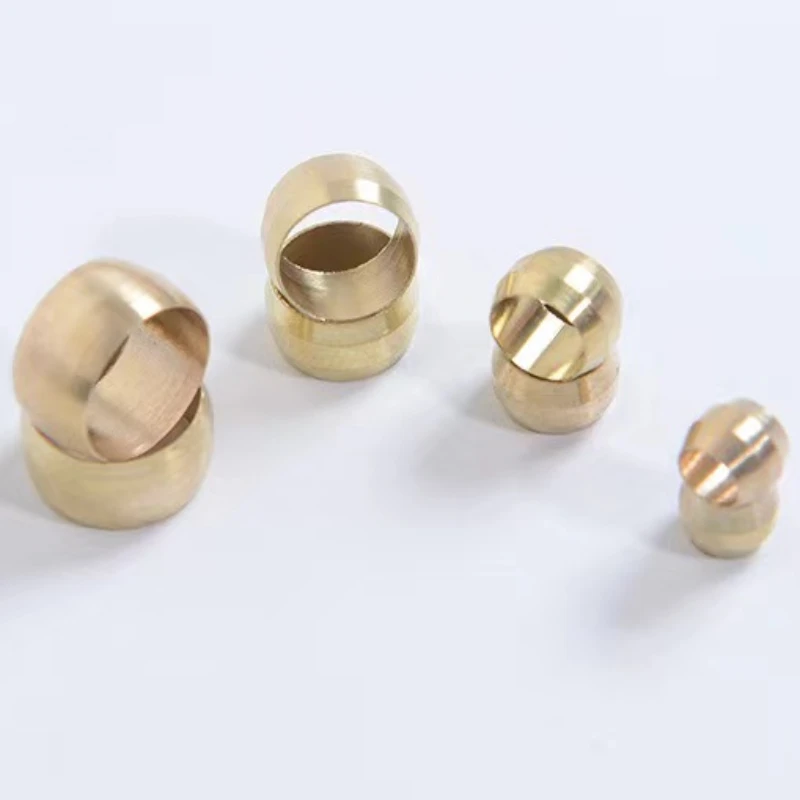 Compression Fitting Brass - Pack Brass Sleeve For 3/4/5/6/8/10/12/14/16mm O/D