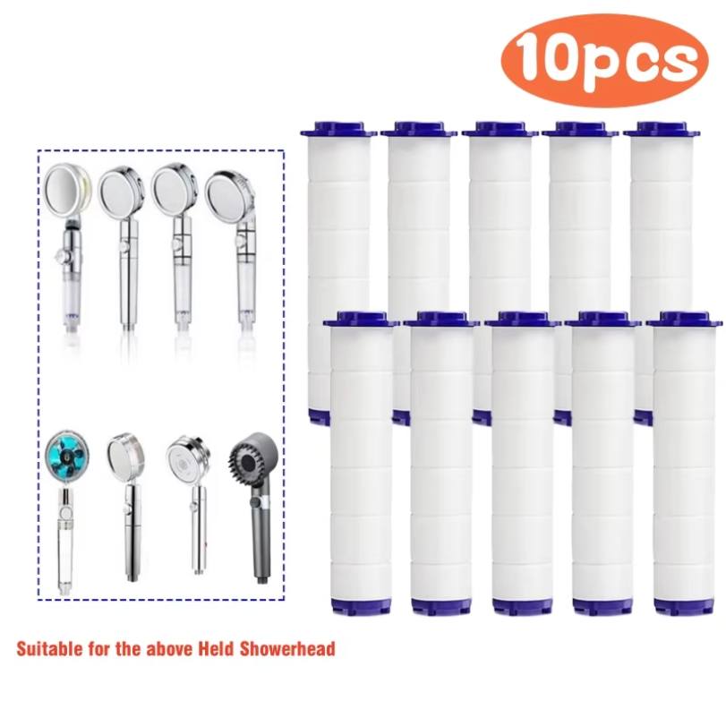 Shower Valve Cartridge - 10Pcs Shower Head Replacement PP Cotton