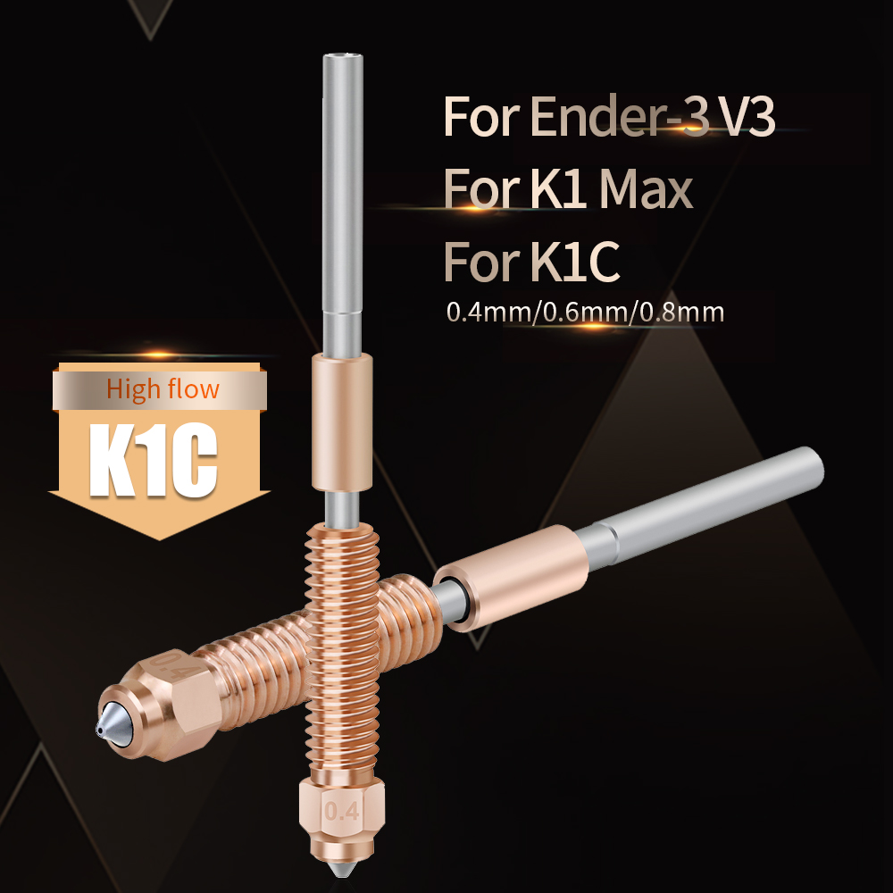 Upgraded For K1C Nozzle All-in - огляд і ціна Creality Printer K1