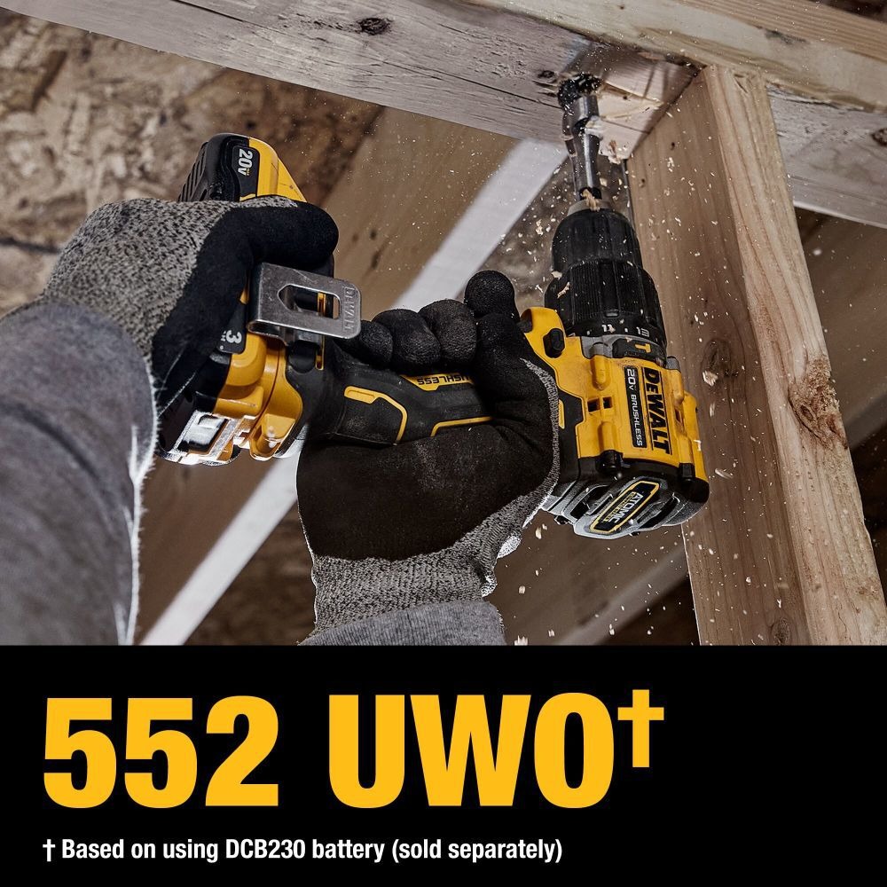 DEWALT DCD799 ATOMIC 20V MAX*  - огляд і ціна Dewalt Drill Atomic 20V