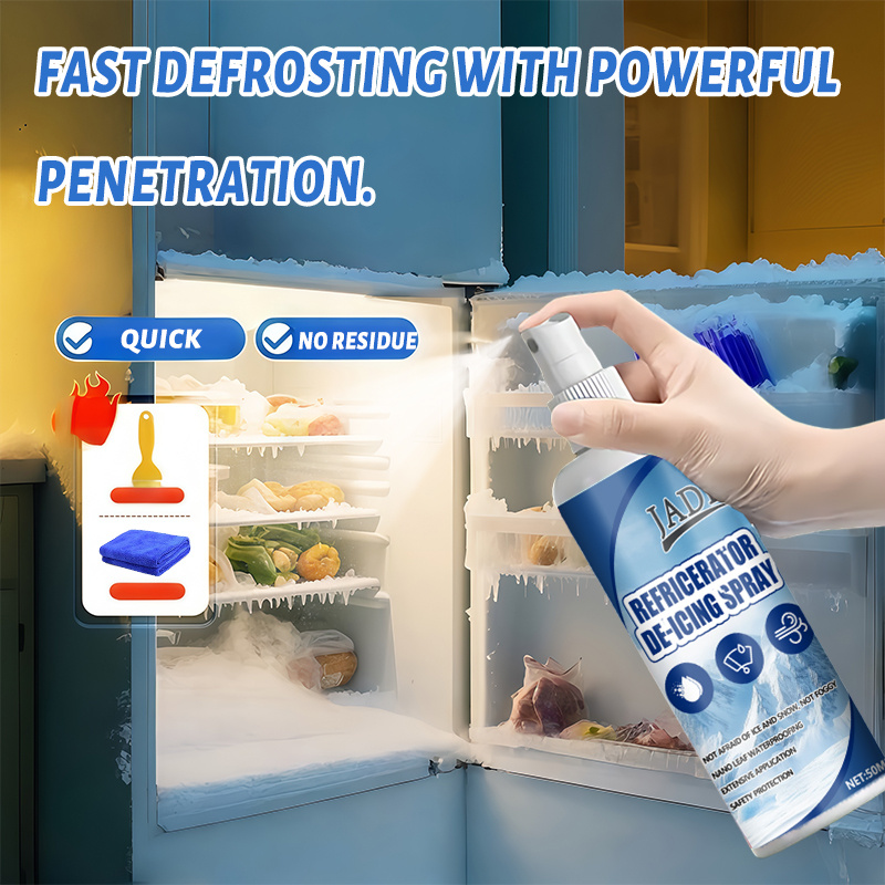 Fridge Defrost Spray, melt ice - огляд і ціна Pipe Freeze Spray