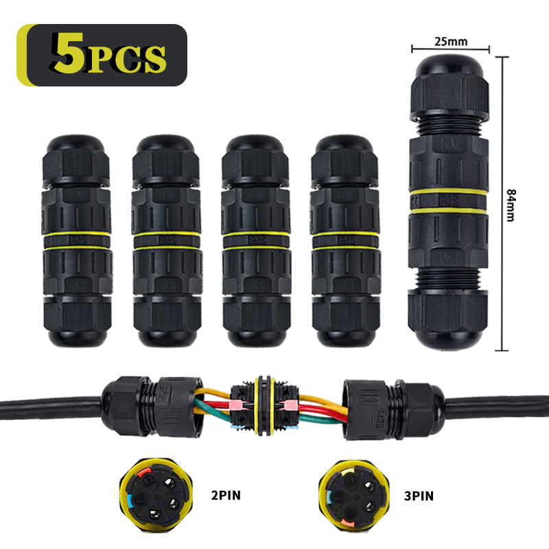 5PCS IP68 Waterproof Quick Wir - огляд і ціна Push Fit Connector