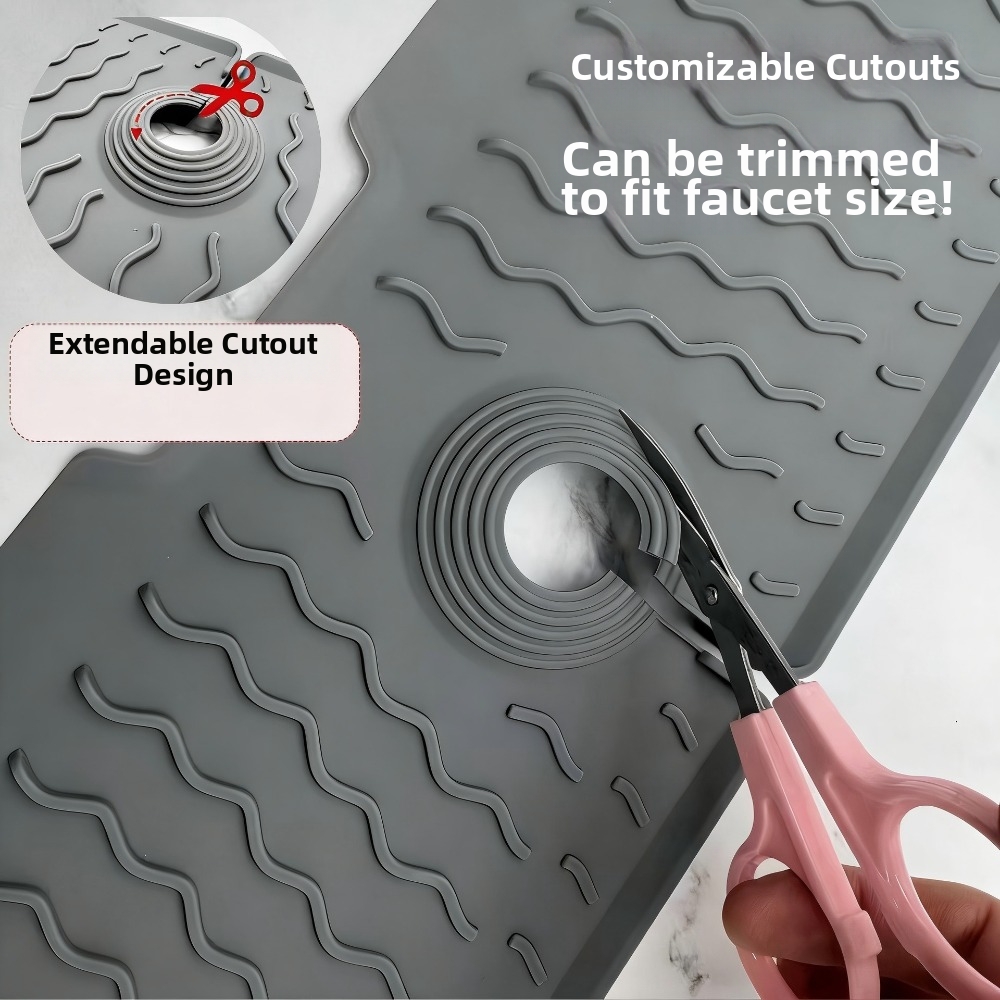 New Silicone Faucet Drain Mat  - огляд і ціна Silicone Tap Washer