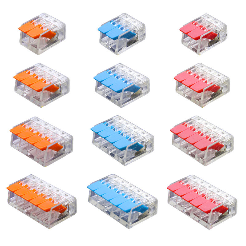 75PCS Mini Quick Lever Wire Ca - огляд і ціна Push Fit Connector