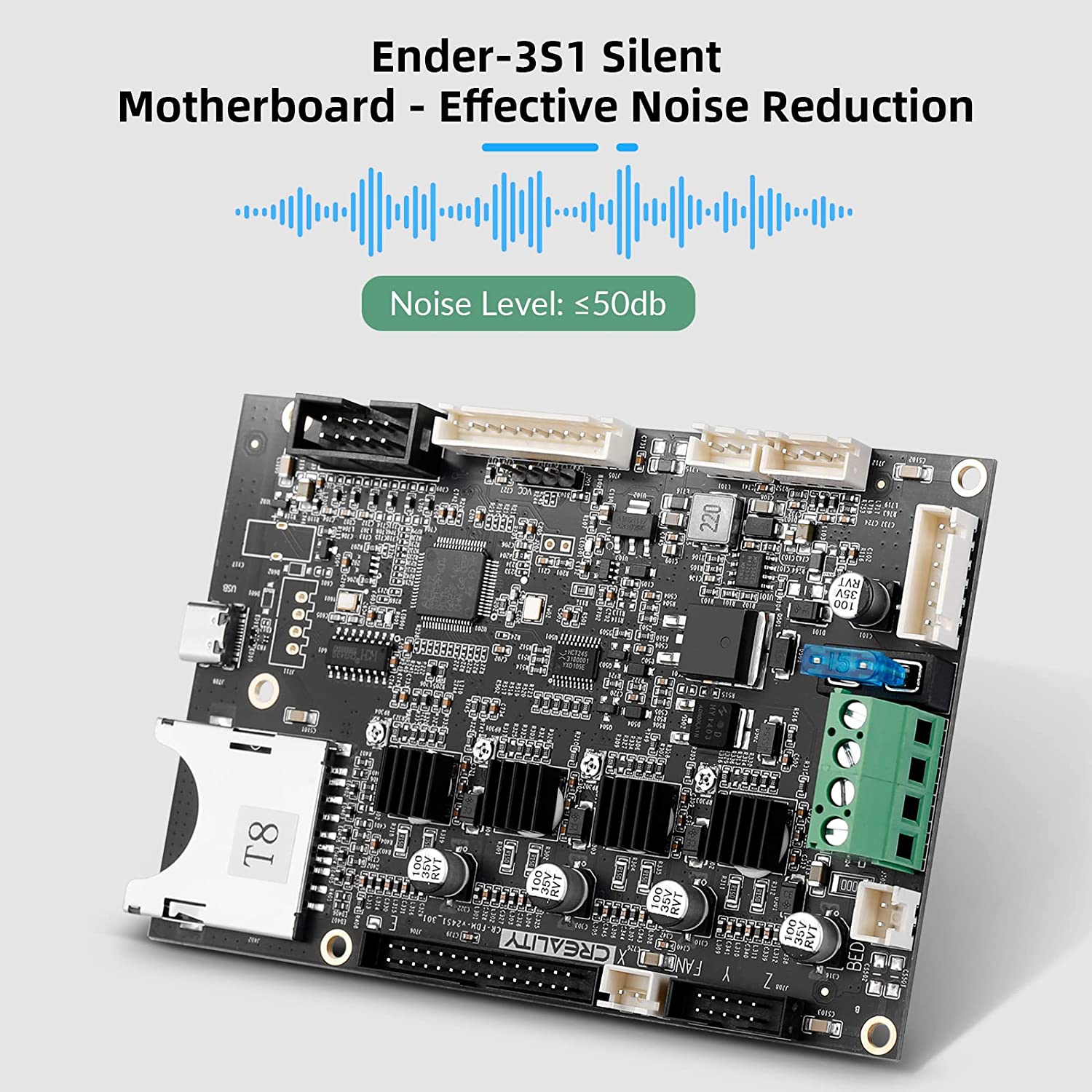 Creality Ender-3 S1 Silent Mot - огляд і ціна Creality Printer Ender 3