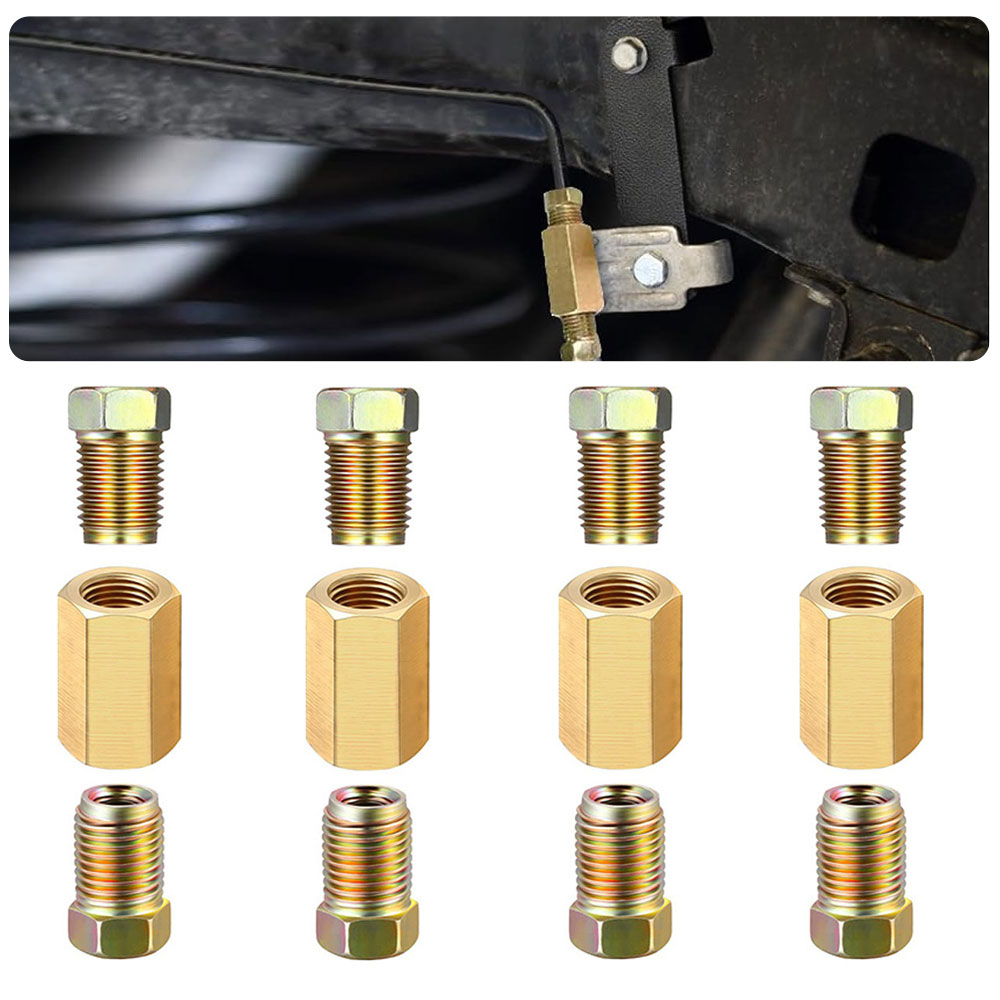 12pcs 3/16 (3/8-24 Inverted) B - огляд і ціна Compression Fitting Brass