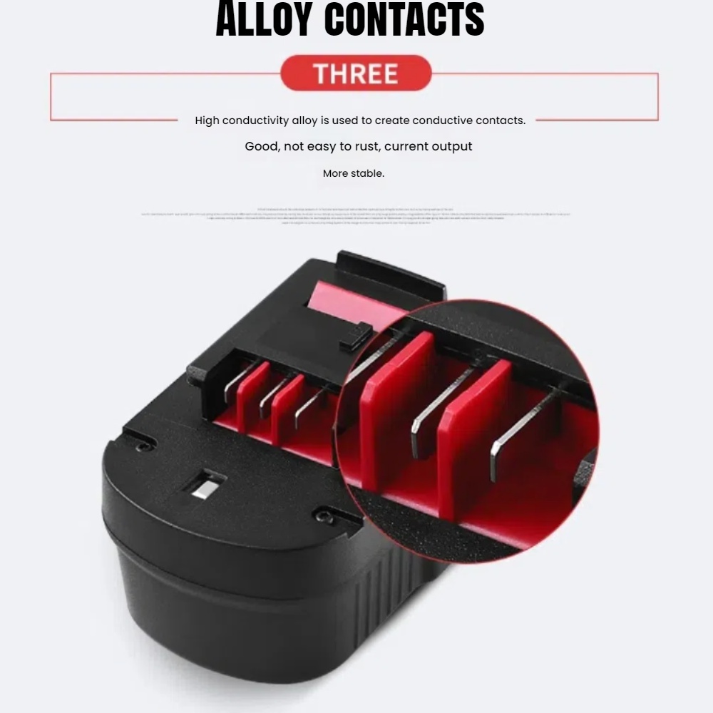 Upgraded 14.4V 6000mAh Ni-MH B - огляд і ціна Black+Decker Tool Cordless