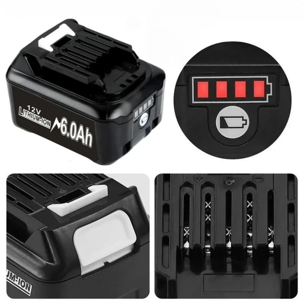 10.8V 12V Max 4.0Ah/6.0Ah Li-i - огляд і ціна Makita Drill Hp1640